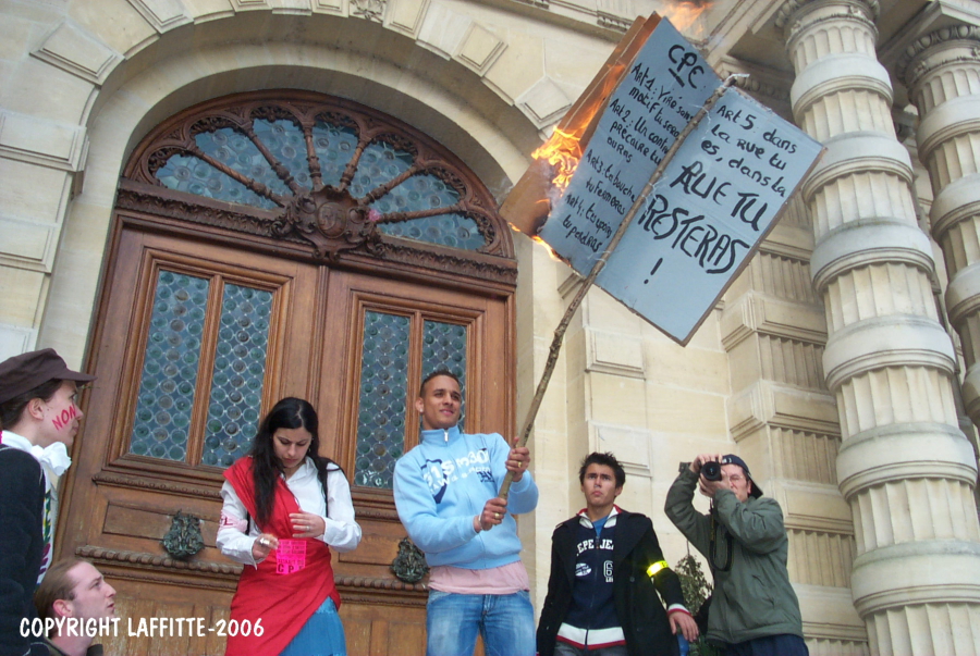 Manif anti CPE Amiens