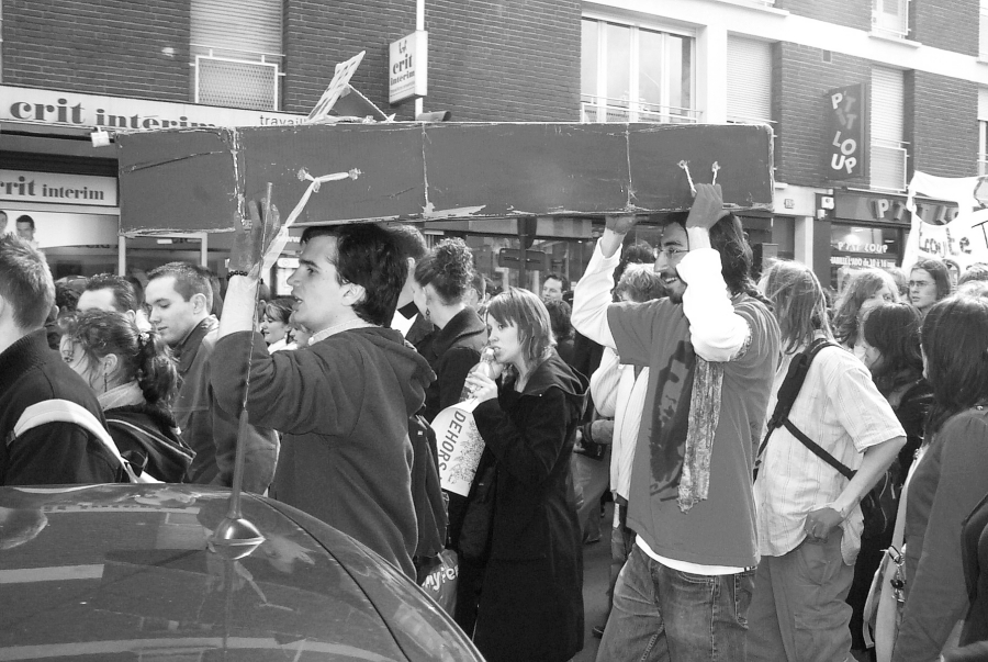 Manif anti CPE Amiens