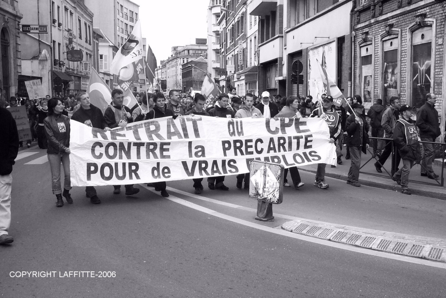 Manif anti CPE Amiens