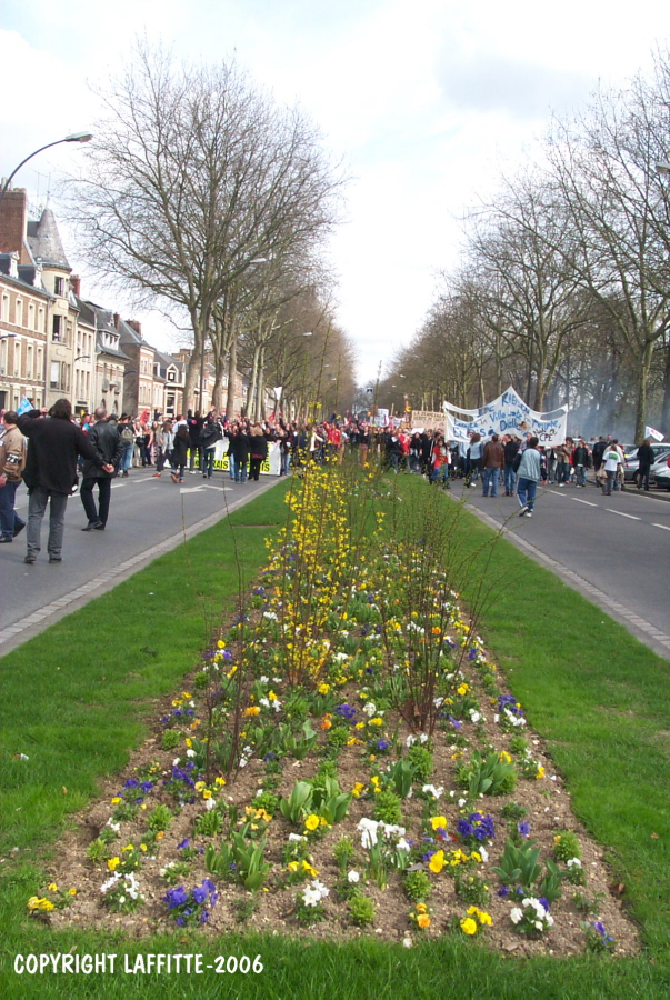 Manif anti CPE Amiens