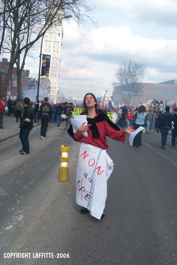 Manif anti CPE Amiens