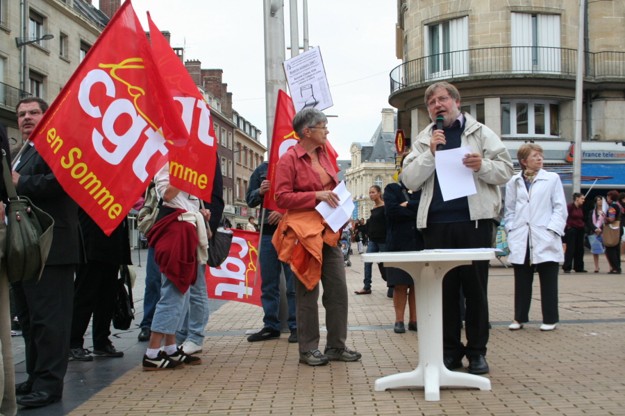 Manifestation  RESF le 05-09-2007 Amiens