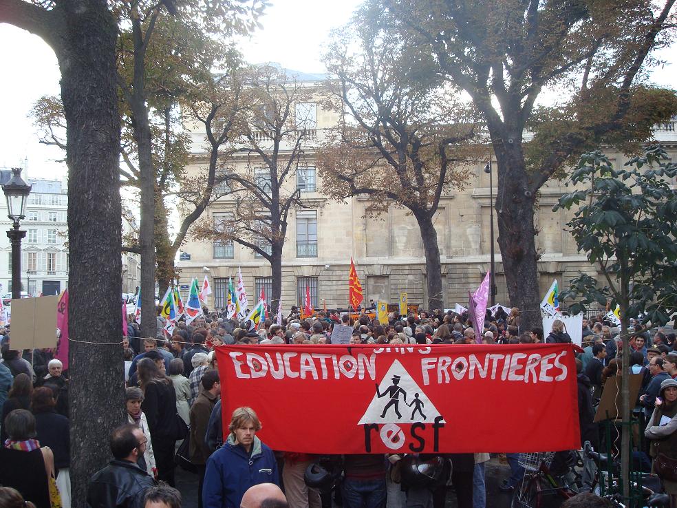 Manif des sans papiers