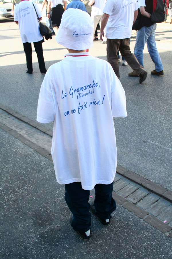 Manifestation CFTC au 3 féstival du film GROLANDAIS