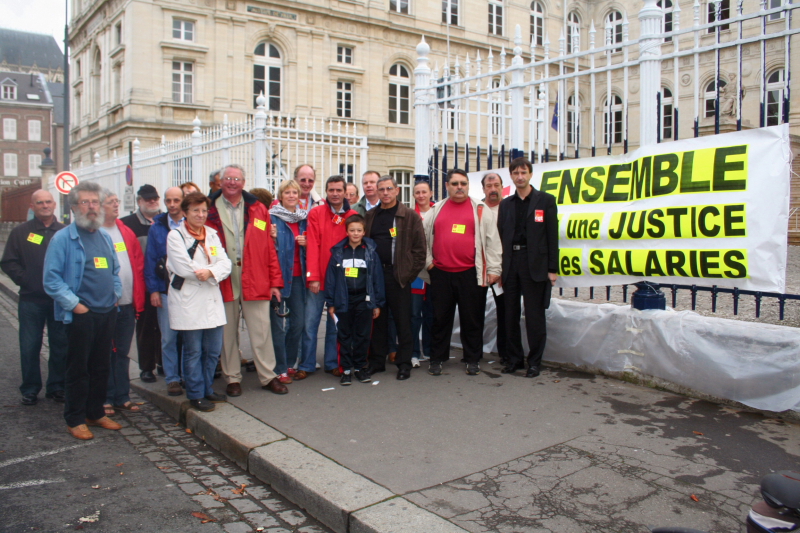 Manifestation contre la carte judiciaire