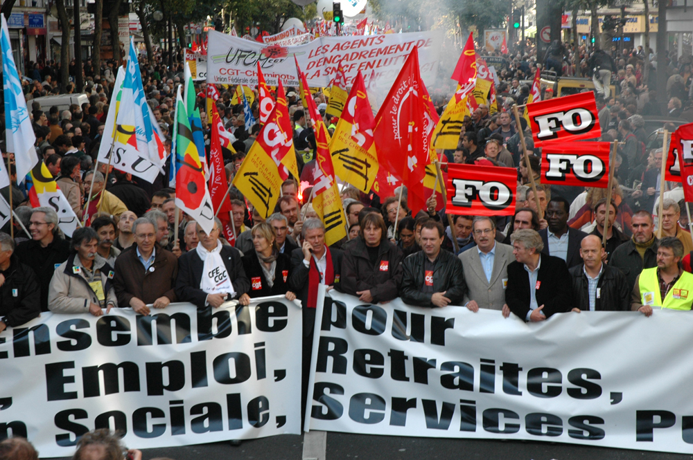 Manifestation 18 octobre 2007 Paris