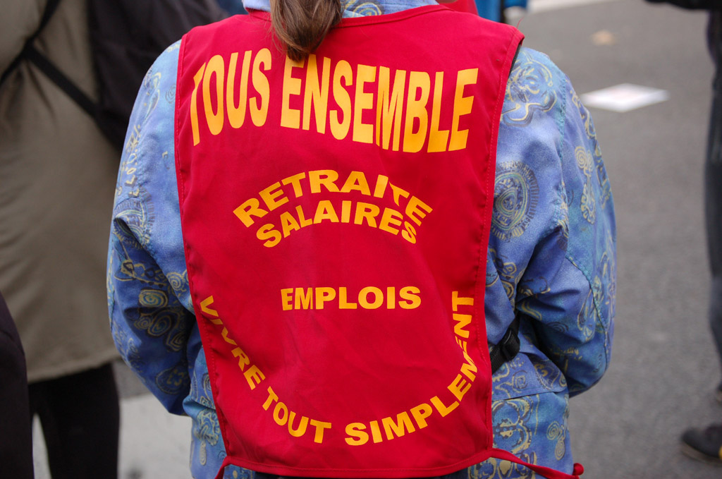 Manif jeudi 18 oct. 2007 Paris