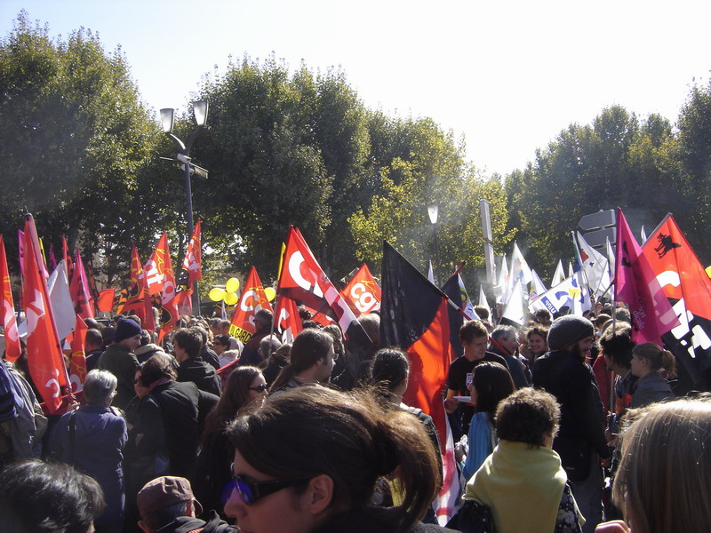 Manifestation de soutien à Florimond Guimard (Aix en Provence le 22 octobre 2007)