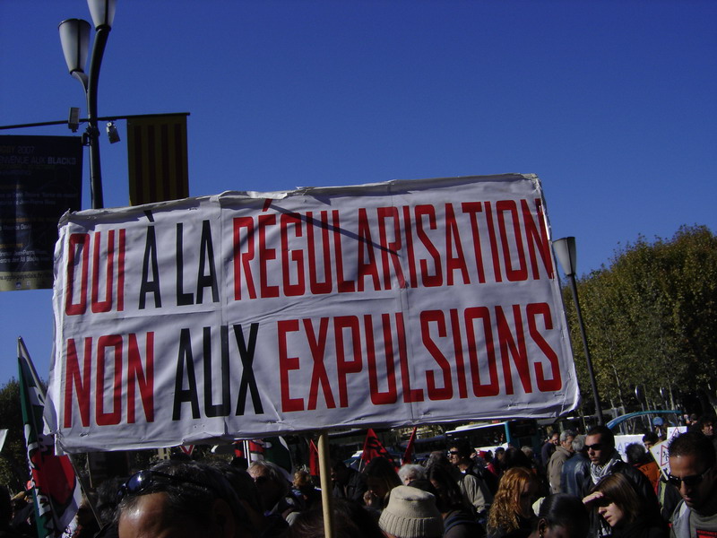 Manifestation de soutien à Florimond Guimard (Aix en Provence le 22 octobre 2007)