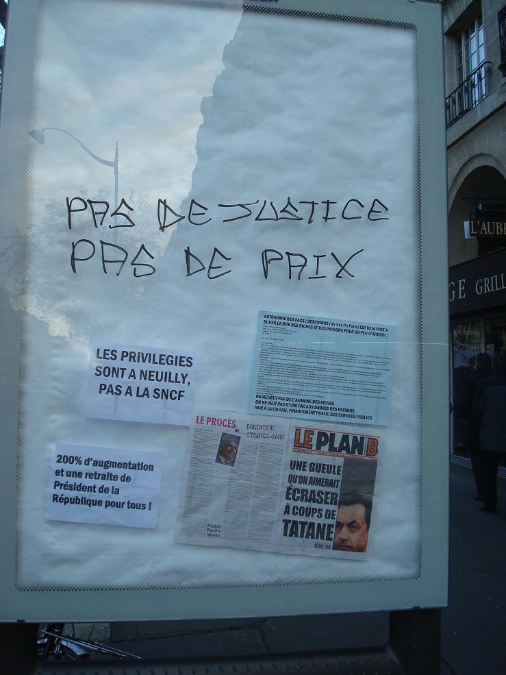 Pas de justice, pas de paix