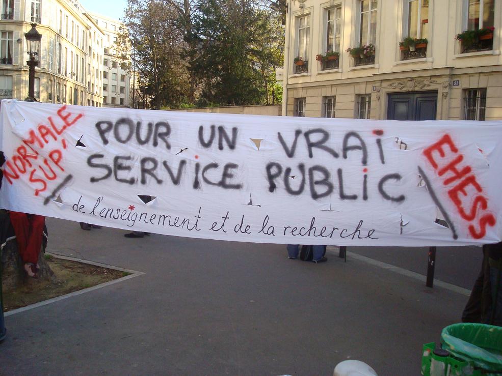 Pour un vrai service public de la recherche