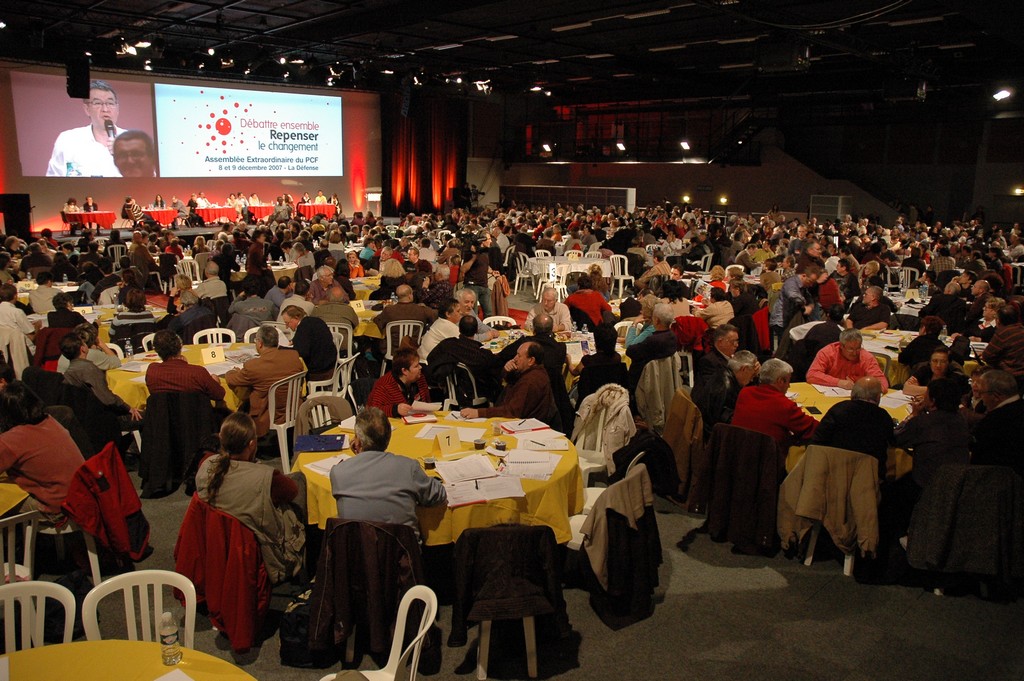 Assemblée extraordinaire du PCF, 8-9 décembre 2007