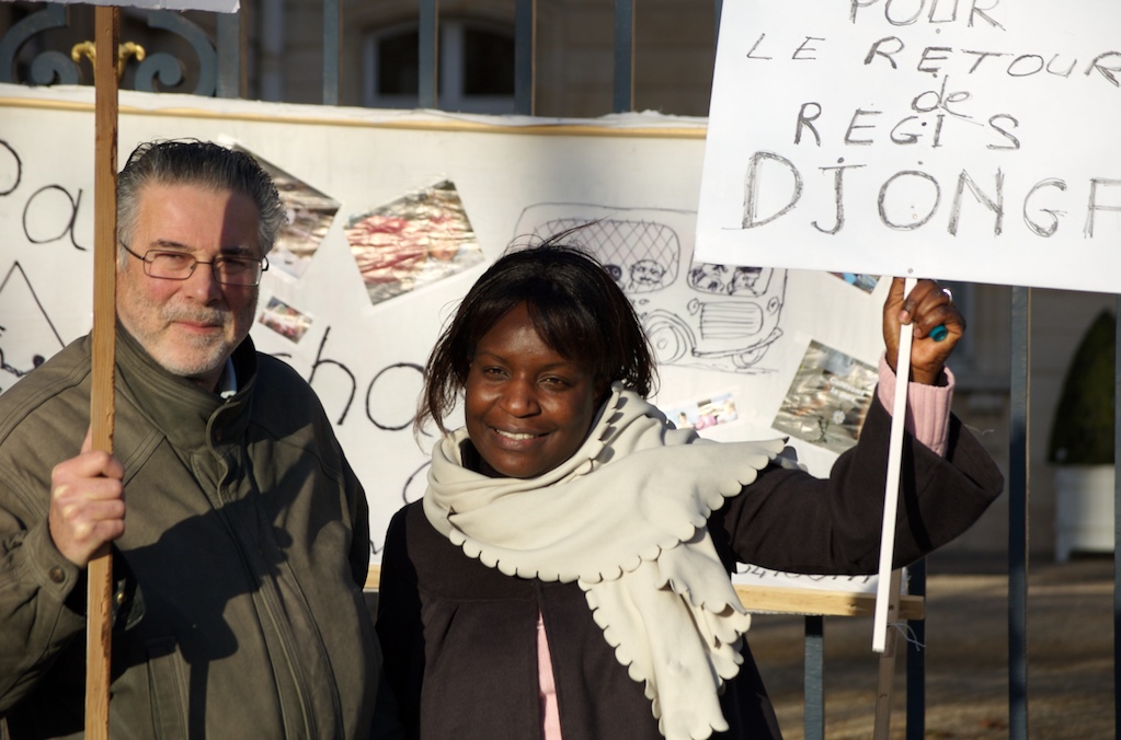 RESF Versailles manifestants