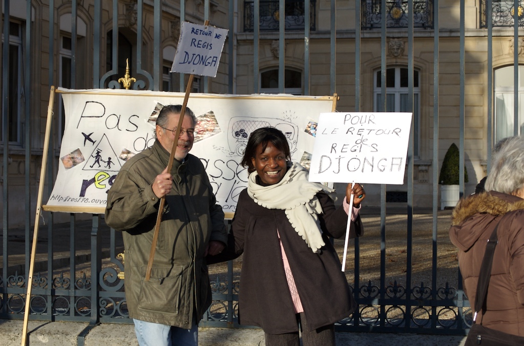 RESF Versailles manifestants
