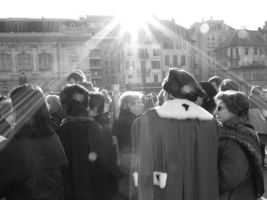 MANIFESTATION DEVANT LE PALAIS DE JUSTICE DE CHAMBERY