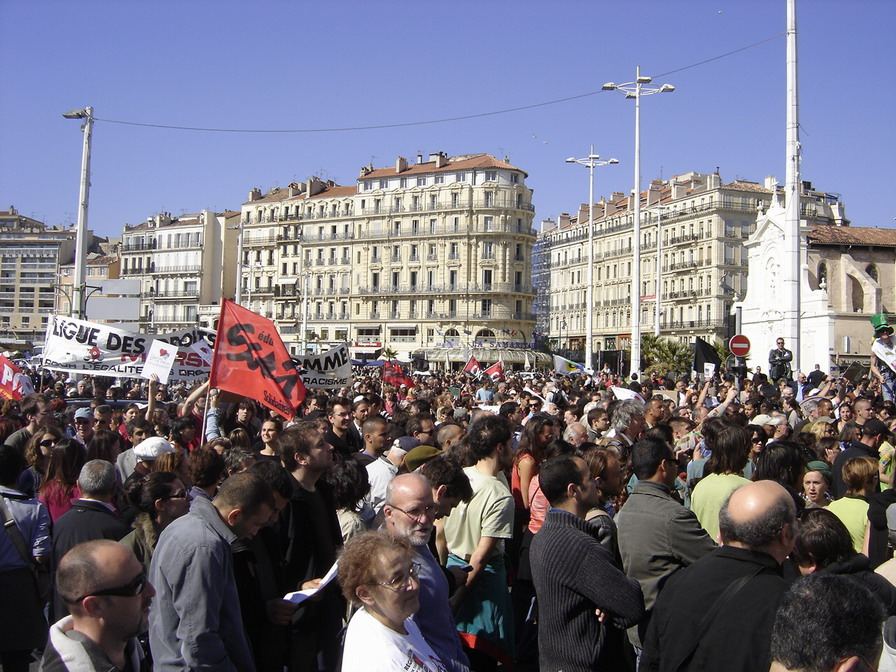 Manifestation 5 avril 2008 Marseille