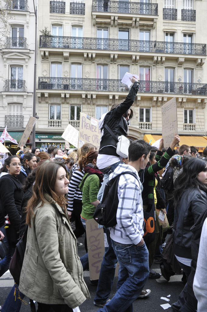 manifestation lycéen