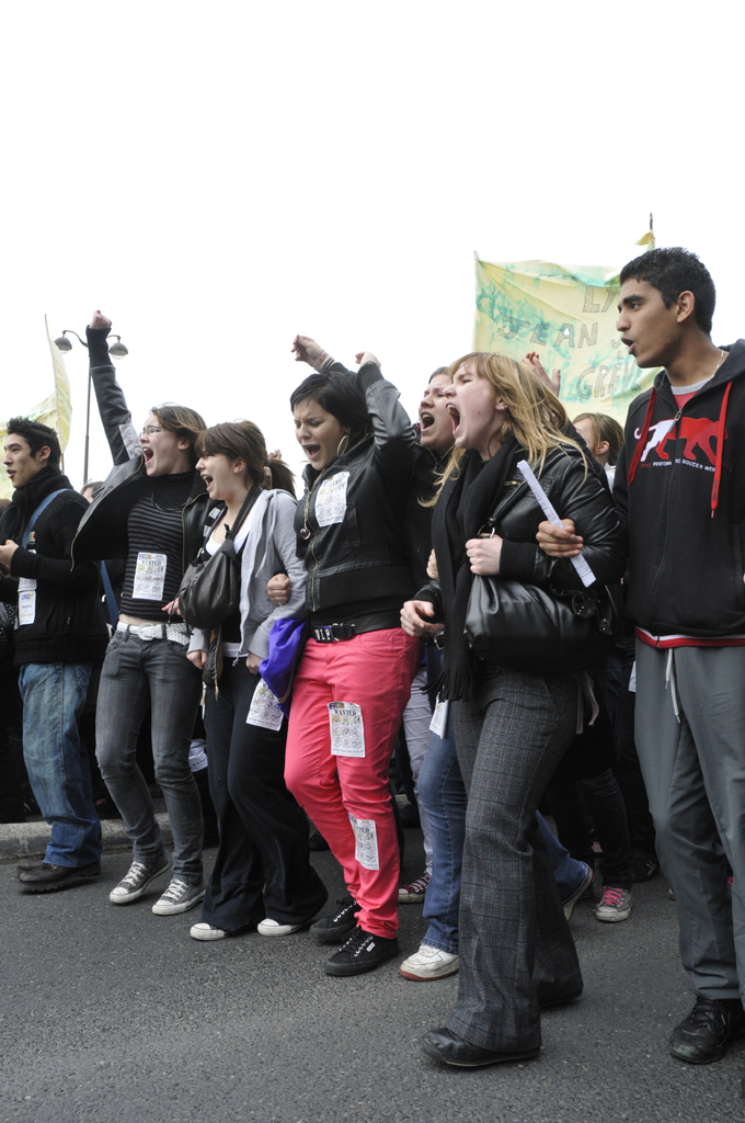 manifestation lycéen