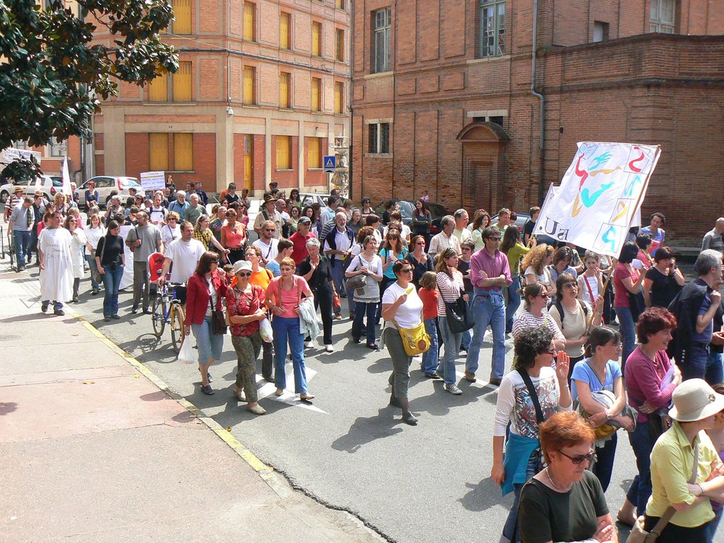 Manif 15-05-08 - Montauban 82