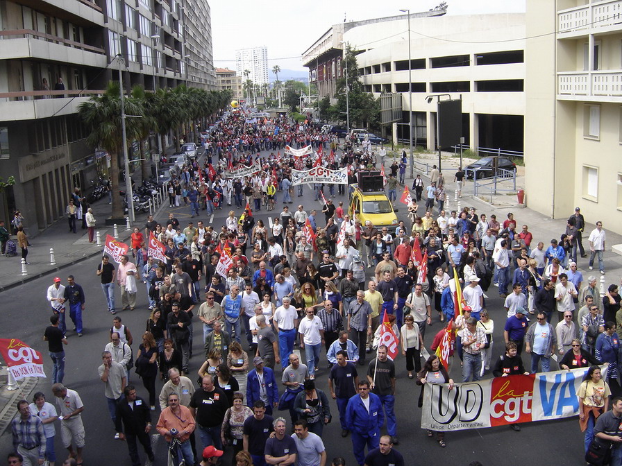 Manifestation 15 mai à Toulon