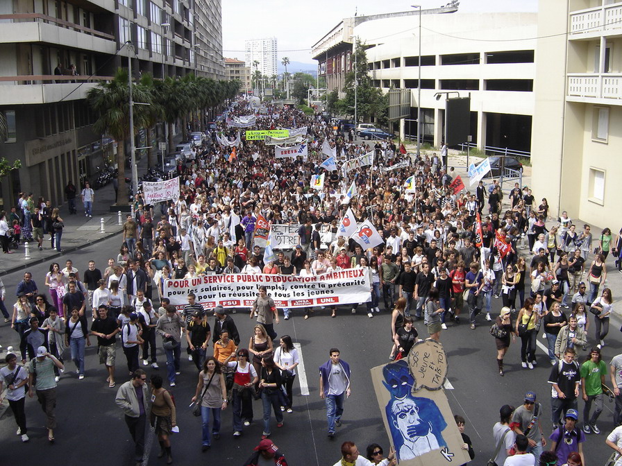 Manifestation 15 mai à Toulon