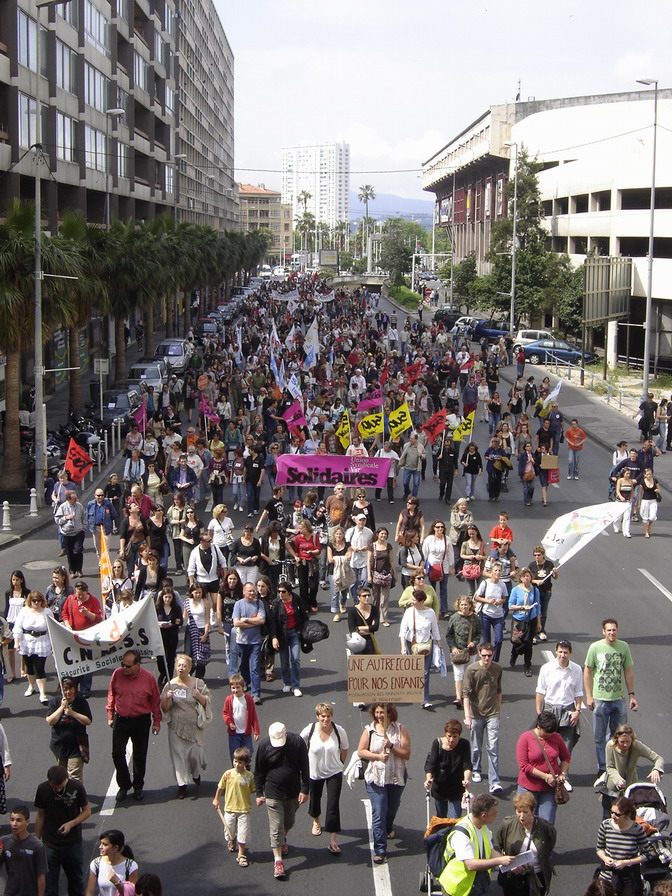 Manifestation 15 mai à Toulon