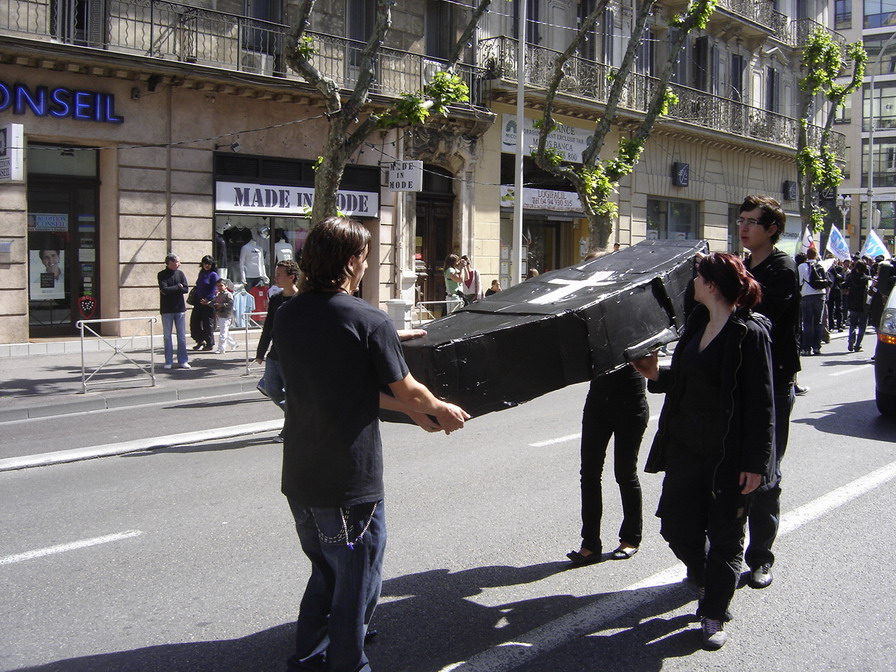 Manifestation 29 avril 2008 à Toulon