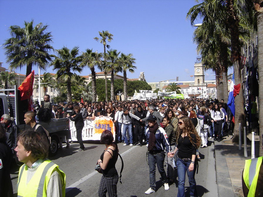 Manifestation 29 avril 2008 à Toulon