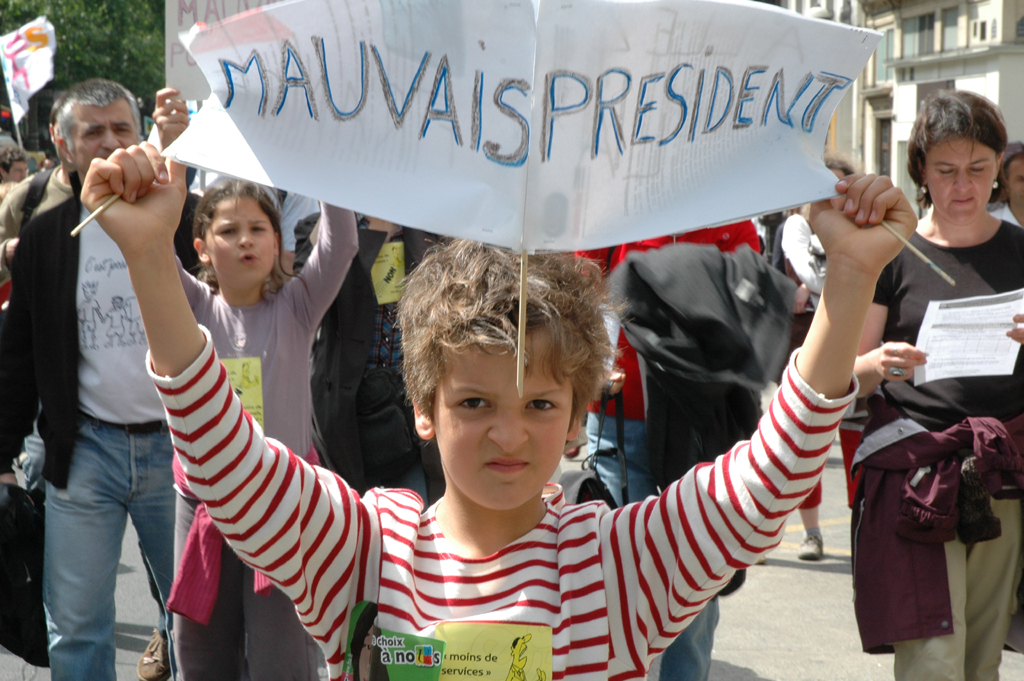 Manifestation nationale éducation 18 mai 2008