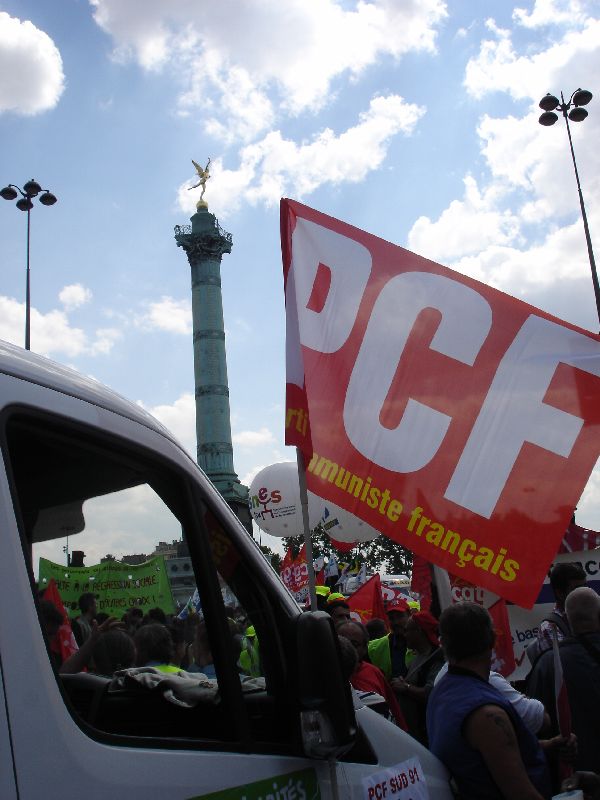 Camionnette PCF Etampes (Essonne)