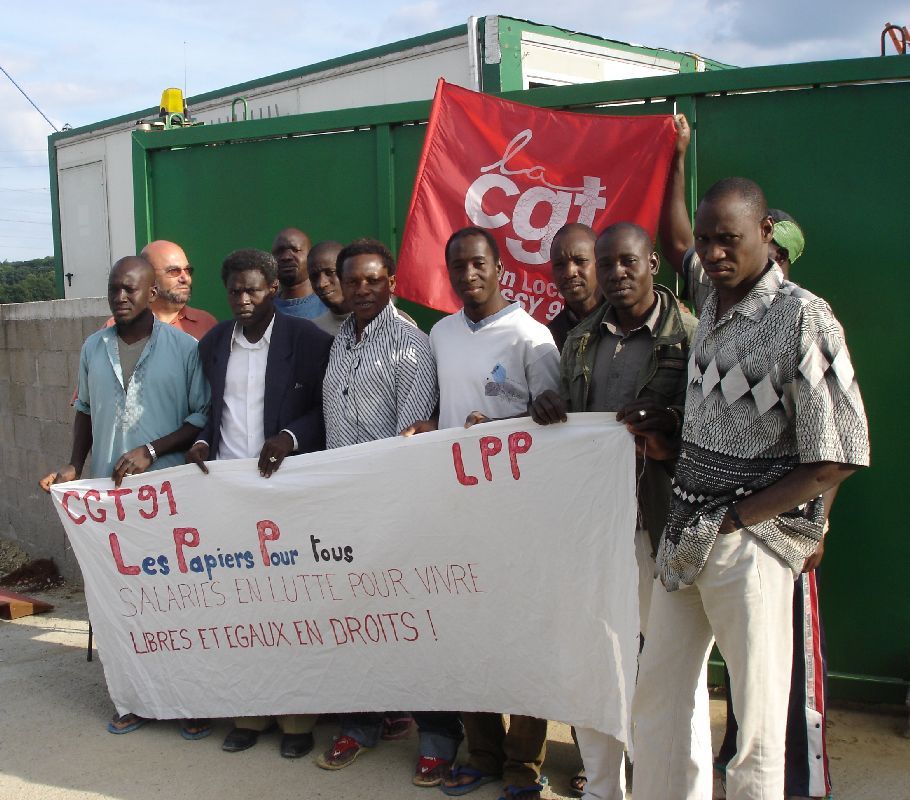 Travailleurs Sans-Papiers LPP Boissy/St Yon (Essonne)