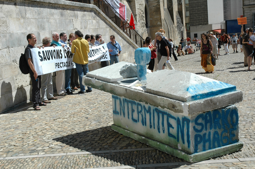 Intermittents avignon 060