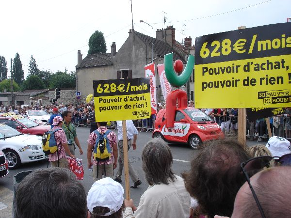 Etampes, Tour de France