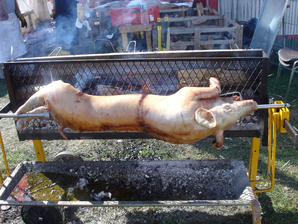 Cochon grillé