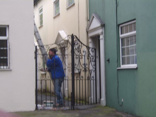 Cork, 13 Septembre 2008. Recrutement européen pour les travailleurs de la construction.