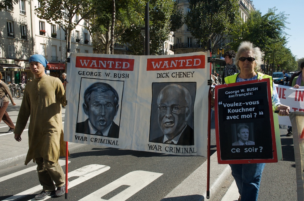 Manifestants américains