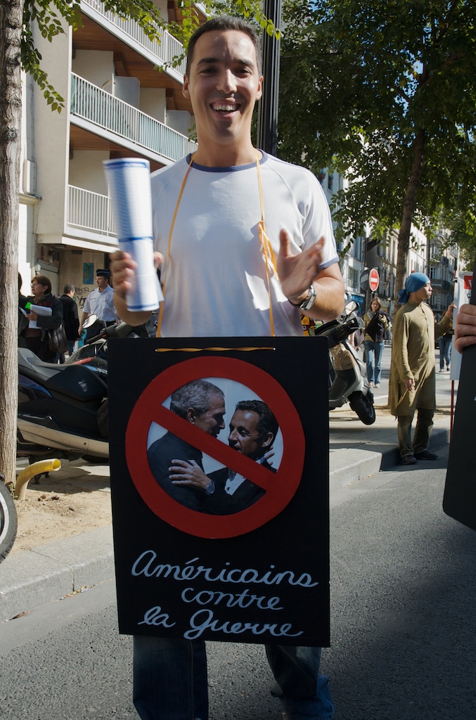 Manifestant américain