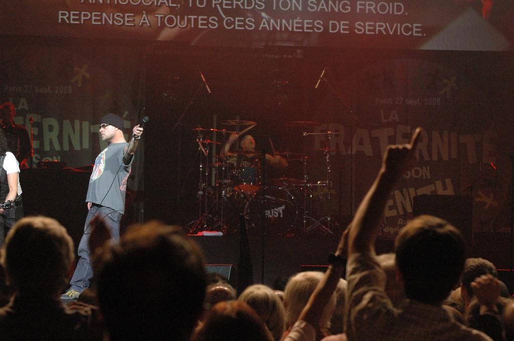 Rassemblement des partisans de Ségolène Royal, le 27 septembre 2008, au Zénith de Paris