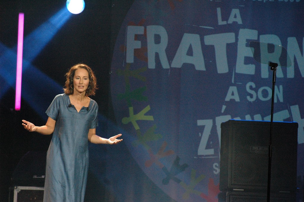 Rassemblement des partisans de Ségolène Royal, le 27 septembre 2008, au Zénith de Paris