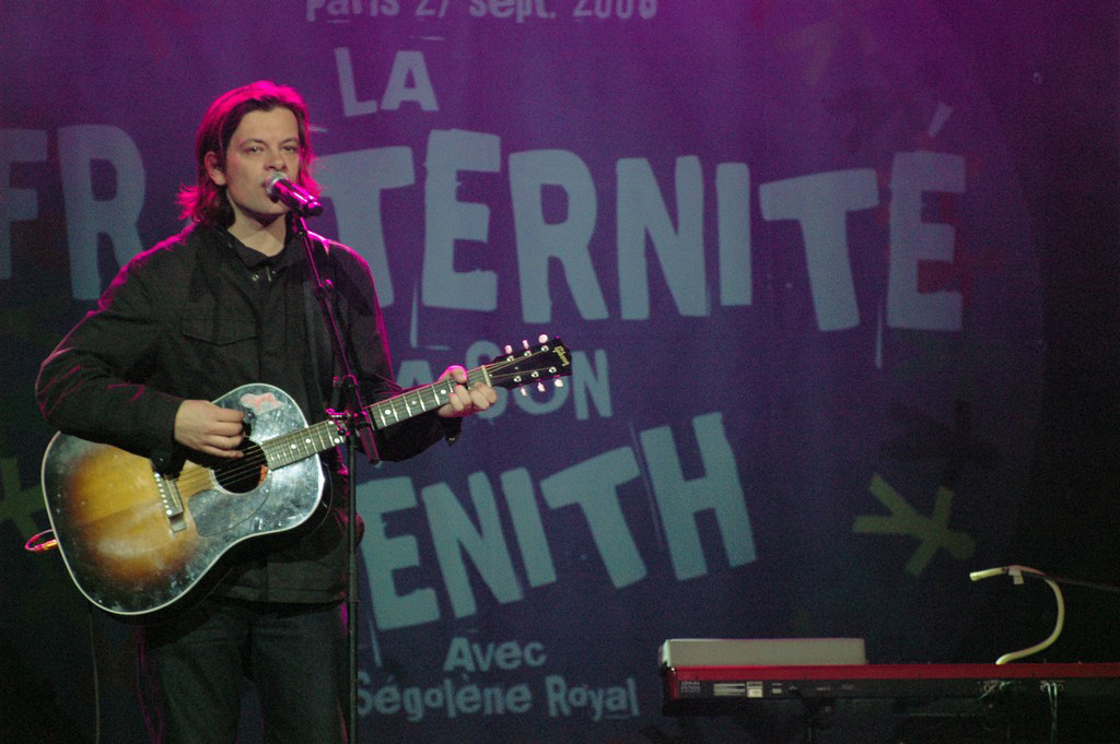 Rassemblement des partisans de Ségolène Royal, le 27 septembre 2008, au Zénith de Paris