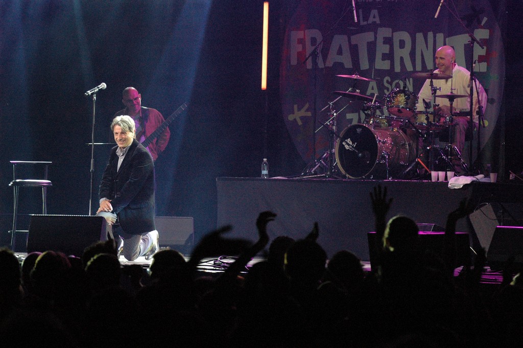 Rassemblement des partisans de Ségolène Royal, le 27 septembre 2008, au Zénith de Paris