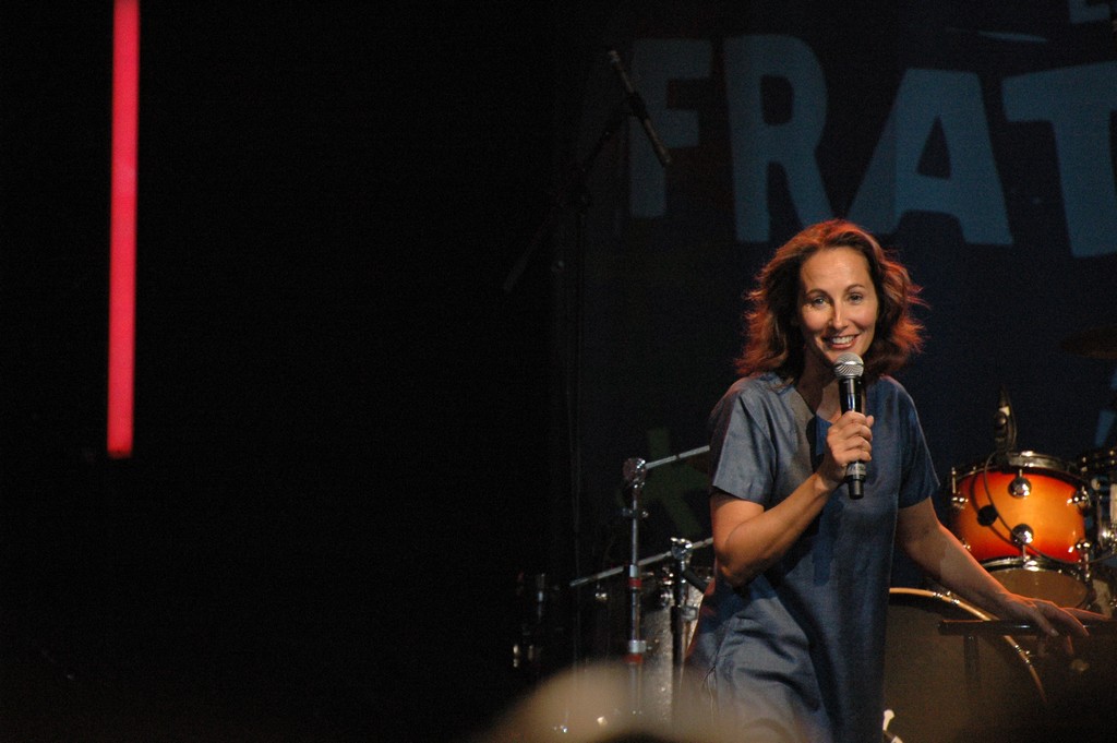 Rassemblement des partisans de Ségolène Royal, le 27 septembre 2008, au Zénith de Paris