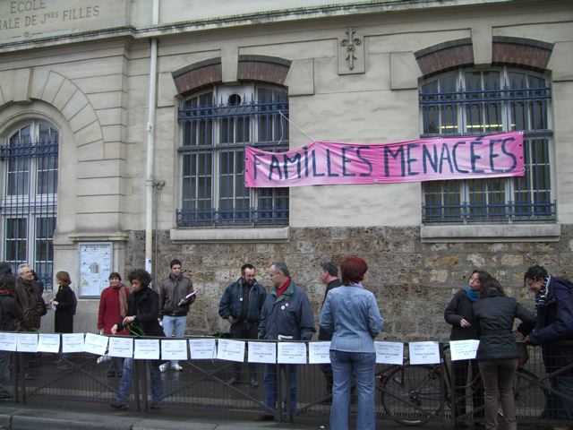 22/03/07 Rassemblement à Belleville