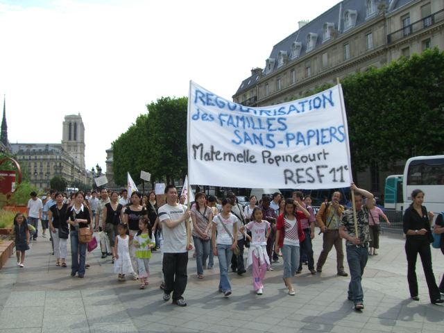 12/06/07 Manif improvisée