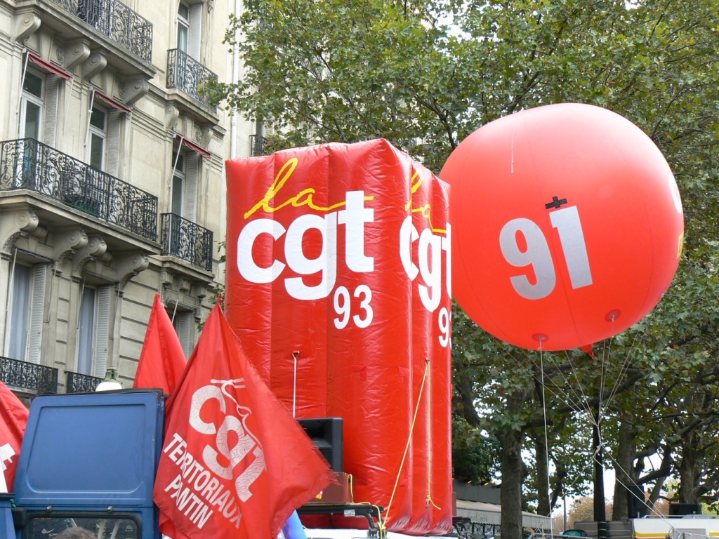 Journée d'action syndicale mondiale 7oct. 2008