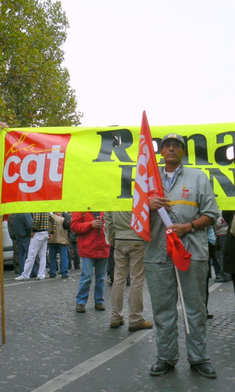 Journée d'action syndicale mondiale 7oct. 2008