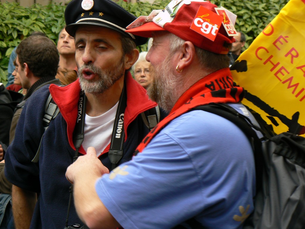 Journée d'action syndicale mondiale 7oct. 2008