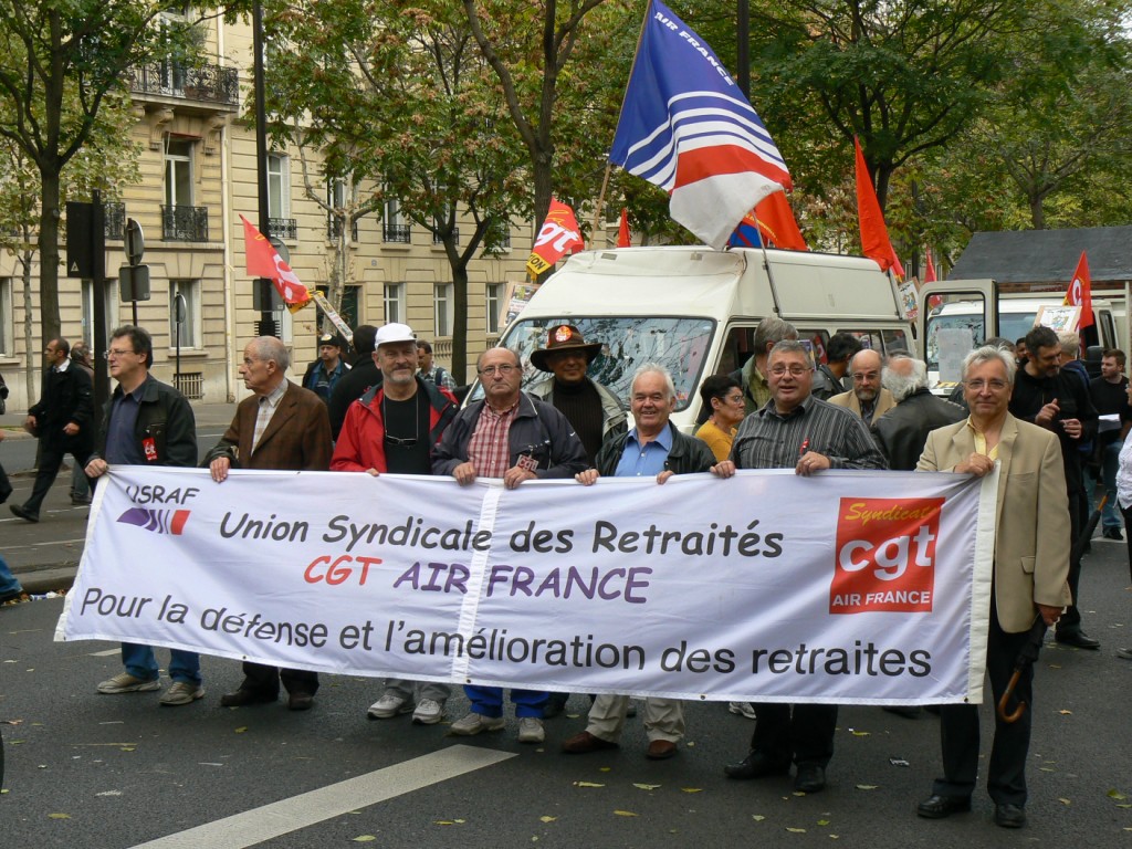 Journée d'action syndicale mondiale 7oct. 2008