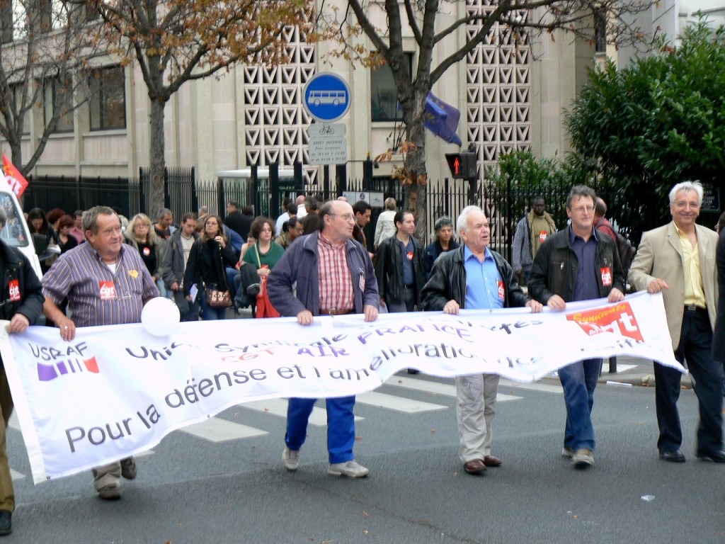 Journée d'action syndicale mondiale 7 oct.2008