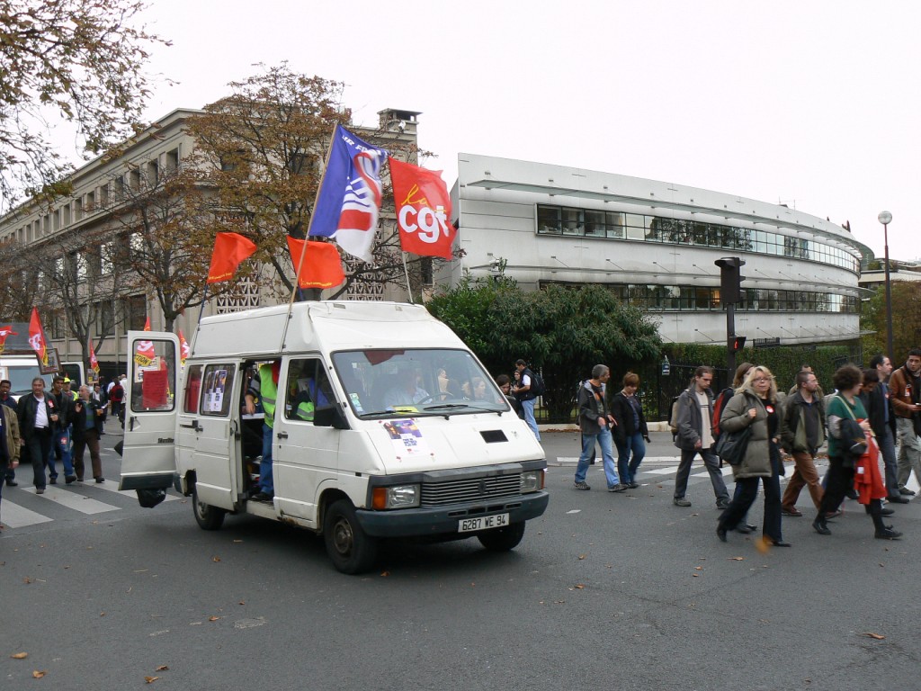 Journée d'action syndicale mondiale 7 oct.2008